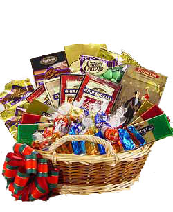 Приобрести продуктовая корзину "Праздничная забава" Для любителей сладкого и детей  с доставкой в по Самарскому